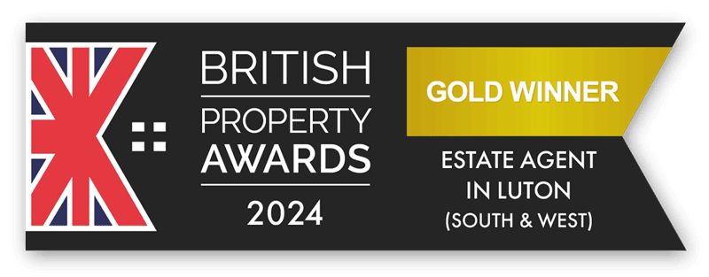 British Property Awards 2024 Gold Winner - Estate Agent in Luton (South & West)