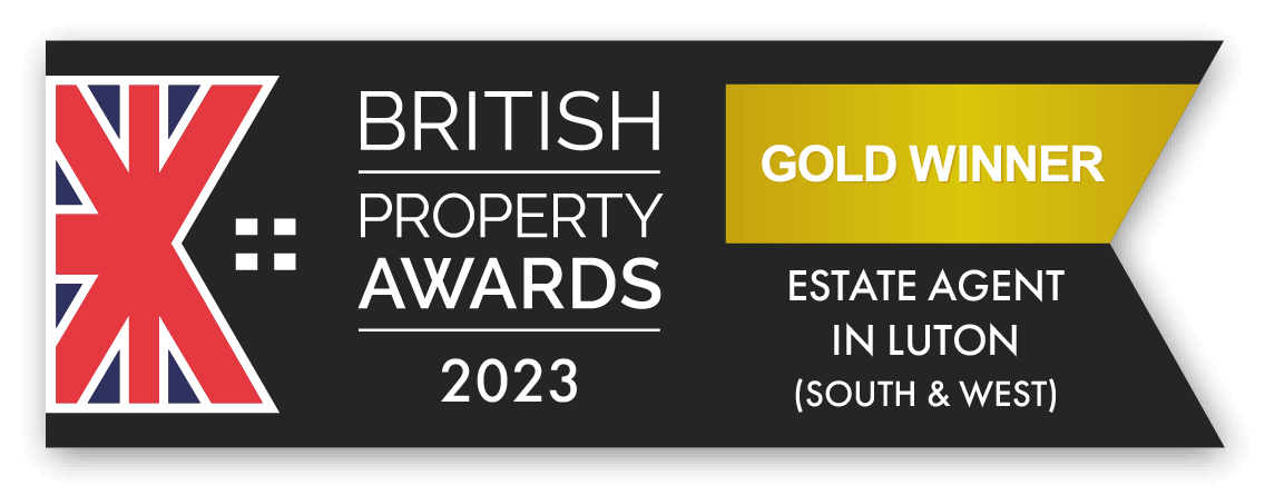 British Property Awards 2023 Gold Winner - Estate Agent in Luton (South & West)