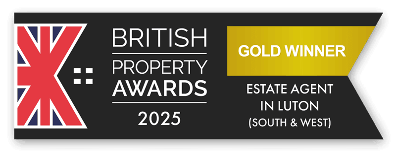British Property Awards 2025 Gold Winner - Estate Agent in Luton (South & West)